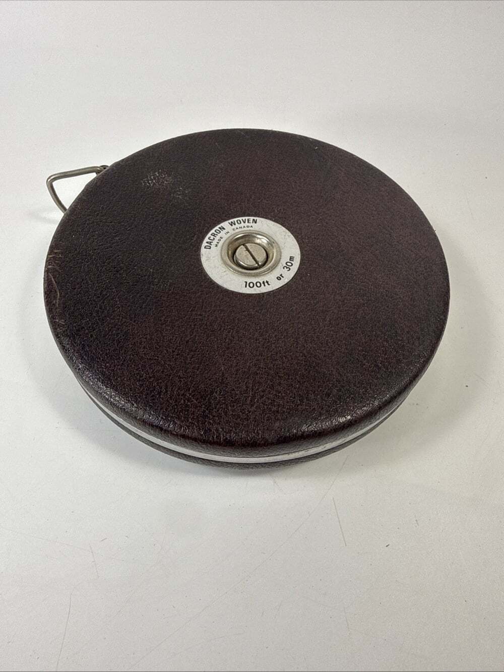 LUFKIN White Tape Steel Measure 100’ 30m Dacron Woven Canada G3